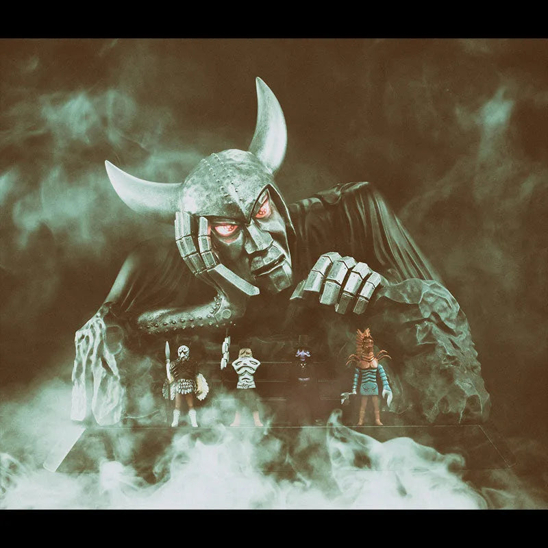 Kamen Rider X - Gama Goemon - Genghis Khan-Condor - Kabutomushi Lupin - King Dark - Scorpion Geronimo - UA Monsters (MegaHouse)ㅤ – MegaHouse – ActionFigureBrasil