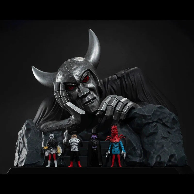 Kamen Rider X - Gama Goemon - Genghis Khan-Condor - Kabutomushi Lupin - King Dark - Scorpion Geronimo - UA Monsters (MegaHouse)ㅤ – MegaHouse As Manufacturer – ActionFigure Brasil