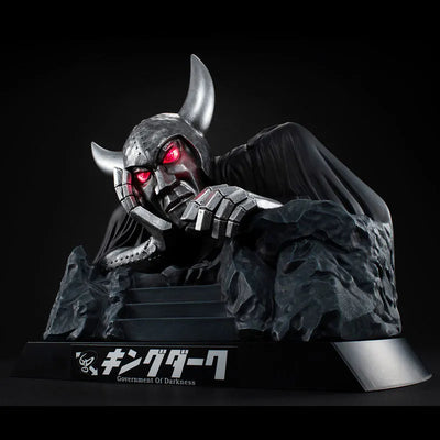 Kamen Rider X - Gama Goemon - Genghis Khan-Condor - Kabutomushi Lupin - King Dark - Scorpion Geronimo - UA Monsters (MegaHouse)ㅤ – MegaHouse As Manufacturer – ActionFigure Brasil — ângulo diferente
