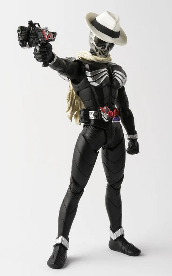 Kamen Rider x Kamen Rider Double & Decade: Movie War 2010 - Kamen Rider × Kamen Rider OOO & W Featuring Skull:Movie War Core - Kamen Rider Skull - S.H.Figuarts - S.H.Figuarts Shinkocchou Seihou (Bandai)ㅤ – Bandai As Manufacturer – ActionFigure Brasil