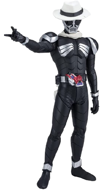 Kamen Rider x Kamen Rider Double & Decade: Movie War 2010 - Kamen Rider Skull - Eiyuu Yuuzou (Bandai Spirits)ㅤ – Bandai Spirits – ActionFigureBrasil