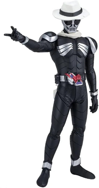 Kamen Rider x Kamen Rider Double & Decade: Movie War 2010 - Kamen Rider Skull - Eiyuu Yuuzou (Bandai Spirits)ㅤ – Bandai Spirits – ActionFigure Brasil — ângulo diferente