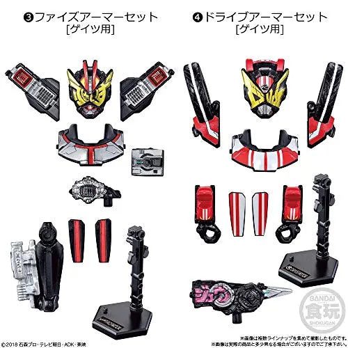 Kamen Rider Zi-O - Bandai Shokugan - Candy Toy - So-Do - So-Do Kamen Rider Zi-O RIDE1 - So-Do Kamen Rider Zi-O RIDE2 - Action Body Set - For Armor Change (Bandai)ㅤ – Bandai – ActionFigureBrasil