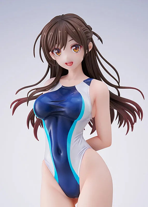 Kanojo, Okarishimasu - Mizuhara Chizuru - 1/7 - Kyouei Mizugi Blue Ver. (Amakuni, Hobby Japan) [Shop Exclusive]ㅤ – Amakuni – ActionFigure Brasil