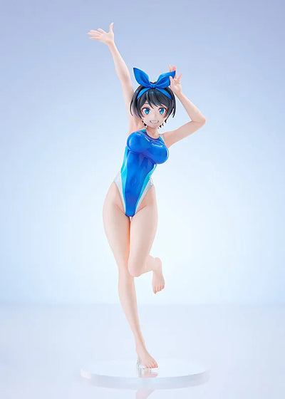 Kanojo, Okarishimasu - Sarashina Ruka - Swimsuit Silhouette - Competition Swimsuit Ver. (Amakuni) [Shop Exclusive]ㅤ – Amakuni – ActionFigureBrasil — ângulo diferente