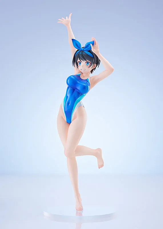 Kanojo, Okarishimasu - Sarashina Ruka - Swimsuit Silhouette - Competition Swimsuit Ver. (Amakuni) [Shop Exclusive]ㅤ – Amakuni – ActionFigure Brasil