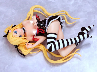 Kanojo x Kanojo x Kanojo - Mafuyu Orifushi DokiDoki Black Ver. 1/7ㅤ – BlackBerry – ActionFigureBrasil — detalhe do produto