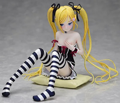 Kanojo x Kanojo x Kanojo - Orifushi Mafuyu - 1/7 - Self-Pleasure Ver., Black Colorㅤ – BlackBerry – ActionFigureBrasil — ângulo diferente