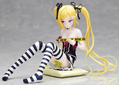 Kanojo x Kanojo x Kanojo - Orifushi Mafuyu - 1/7 - Self-Pleasure Ver., Black Colorㅤ – BlackBerry – ActionFigureBrasil — detalhe do produto
