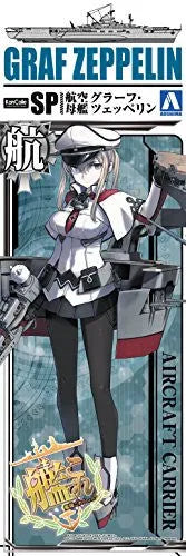 Kantai Collection ~Kan Colle~ - Graf Zeppelin - Kanmusu Aircraft Carrier Graf Zeppelin - 1/700 (Aoshima)ㅤ – Aoshima – ActionFigure Brasil