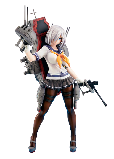 Kantai Collection ~Kan Colle~ - Hamakaze - 1/7 - Iso Kai (Hobby Japan) [Shop Exclusive]ㅤ – Amakuni – ActionFigureBrasil — ângulo diferente