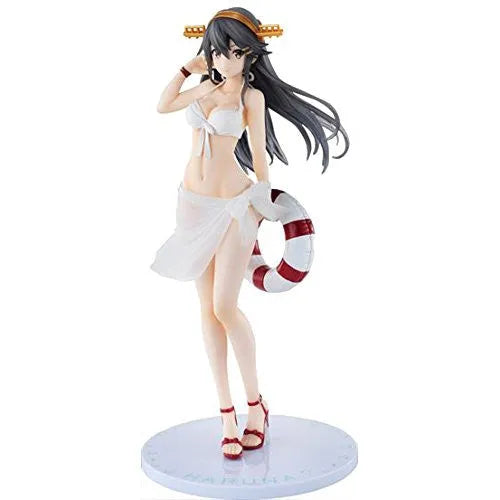 Kantai Collection ~Kan Colle~ - Haruna - Ichiban Kuji - Ichiban Kuji Premium Kan Colle Manatsu no Kan Musume Darake no Suiei Taikai! - 1/7 - Kai ni, Mizugi Modeㅤ – Banpresto – ActionFigure Brasil