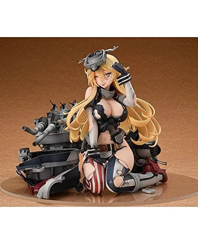 Kantai Collection ~Kan Colle~ - Iowa - Wonderful Hobby Selection - 1/8 - Half-Damaged, Heavy Armament Ver.ㅤ – Max Factory – ActionFigure Brasil