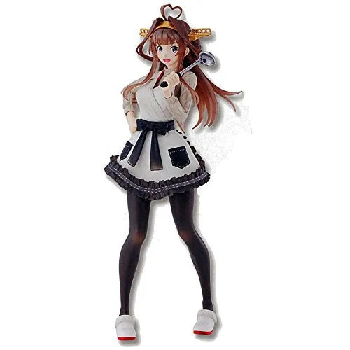 Kantai Collection ~Kan Colle~ - Kongou - Ichiban Kuji - Ichiban Kuji Premium Kancolle Housuijo yori Ai o Komete - 1/8 - Oryouri Modeㅤ – Banpresto – ActionFigure Brasil
