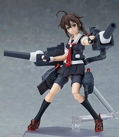Kantai Collection ~Kan Colle~ - Shigure - Figma #383 - Kai-IIㅤ – Max Factory – ActionFigure Brasil — com base expositora