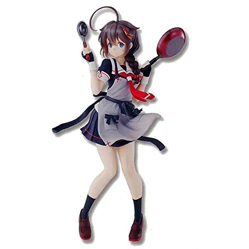 Kantai Collection ~Kan Colle~ - Shigure - Ichiban Kuji - Ichiban Kuji Premium Kancolle Housuijo yori Ai o Komete - 1/8 - Oryouri Mode, Kai Niㅤ – Banpresto – ActionFigure Brasil