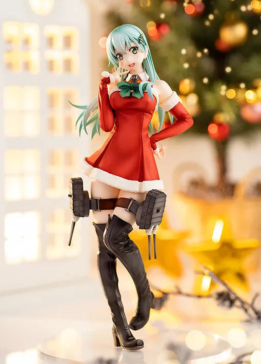 Kantai Collection ~Kan Colle~ - Suzuya - 1/7 - Xmas Ver. (Amakuni, Hobby Japan) [Shop Exclusive]ㅤ – Aniplex As Manufacturer – ActionFigure Brasil