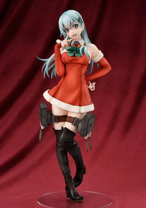 Kantai Collection ~Kan Colle~ - Suzuya - 1/7 - Xmas Ver. (Amakuni, Hobby Japan) [Shop Exclusive]ㅤ – Aniplex As Manufacturer – ActionFigure Brasil