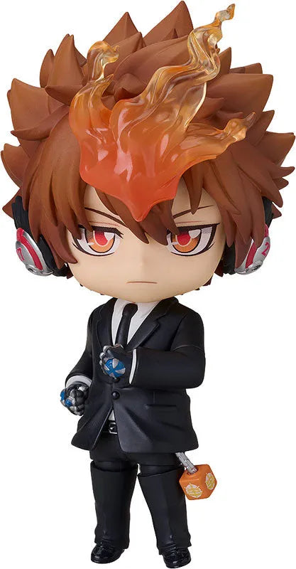 Katekyou Hitman REBORN! - Natsu - Sawada Tsunayoshi - Nendoroid #2950 - Black Suit Ver. (Good Smile Company, Orange Rouge)ㅤ – Orange Rouge as ManufacturerGood Smile Company – ActionFigure Brasil