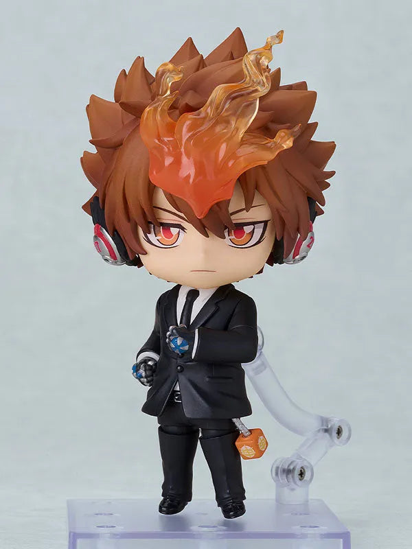 Katekyou Hitman REBORN! - Natsu - Sawada Tsunayoshi - Nendoroid #2950 - Black Suit Ver. (Good Smile Company, Orange Rouge)ㅤ – Orange Rouge as ManufacturerGood Smile Company – ActionFigure Brasil