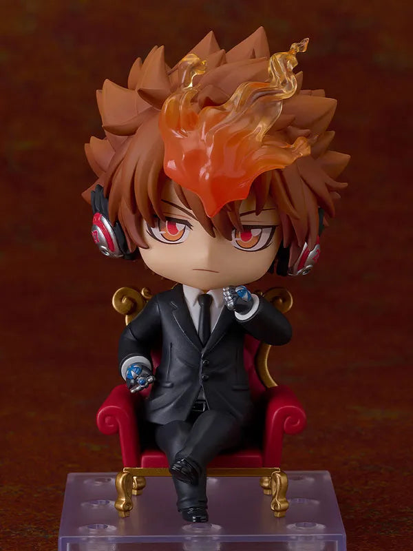 Katekyou Hitman REBORN! - Natsu - Sawada Tsunayoshi - Nendoroid #2950 - Black Suit Ver. (Good Smile Company, Orange Rouge)ㅤ – Orange Rouge as ManufacturerGood Smile Company – ActionFigure Brasil