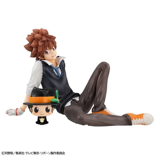 Katekyou Hitman REBORN! - Reborn - Sawada Tsunayoshi - G.E.M. - Tenohira (MegaHouse)ㅤ – MegaHouse – ActionFigureBrasil