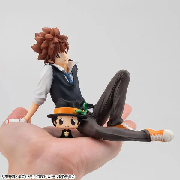 Katekyou Hitman REBORN! - Reborn - Sawada Tsunayoshi - G.E.M. - Tenohira (MegaHouse)ㅤ – MegaHouse – ActionFigureBrasil