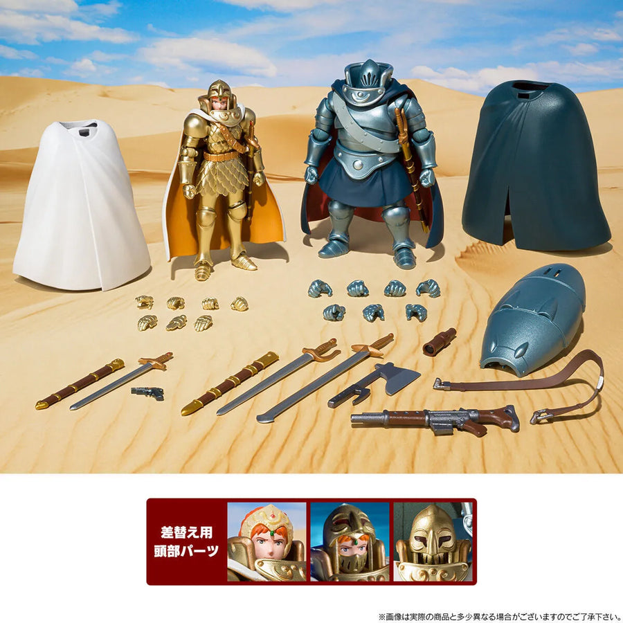 Kaze no Tani no Nausicaä - Kushana&Torumekia Soukouhei - Souzou Galleria (Bandai) [Shop Exclusive]ㅤ – Bandai – ActionFigure Brasil