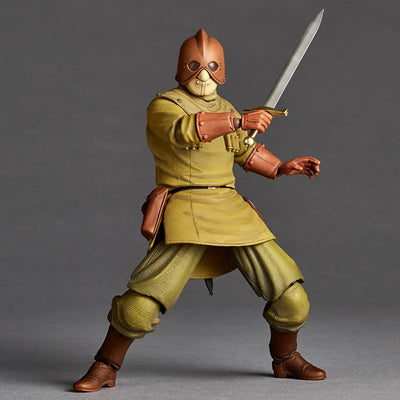 Kaze no Tani no Nausicaä - Torumekia Soldier - KT Project KT-043 - Revoltech - Torumekian Command Soldier (Kaiyodo)ㅤ – Kaiyodo – ActionFigure Brasil — ângulo diferente