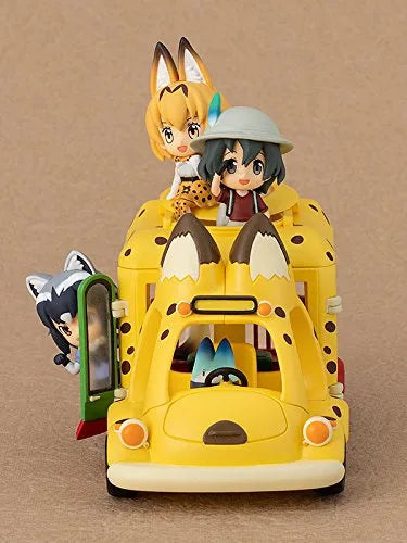 Kemono Friends - Araiguma - Fennec - Kaban - Lucky Beast - Serval - Japari Bus (Kadokawa)ㅤ – Kadokawa As Manufacturer – ActionFigure Brasil — com base expositora