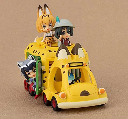 Kemono Friends - Araiguma - Fennec - Kaban - Lucky Beast - Serval - Japari Bus (Kadokawa)ㅤ – Kadokawa As Manufacturer – ActionFigure Brasil
