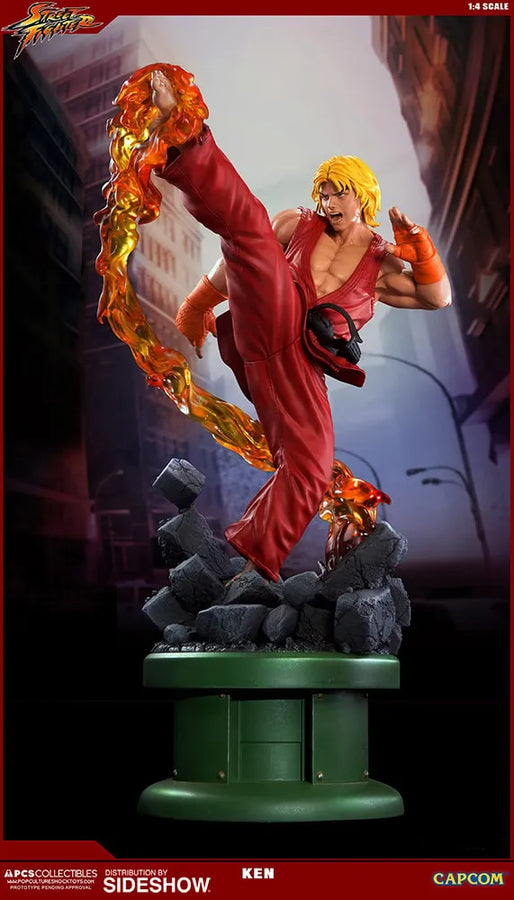 Ken Masters with Dragon Flame – PCS – ActionFigure Brasil