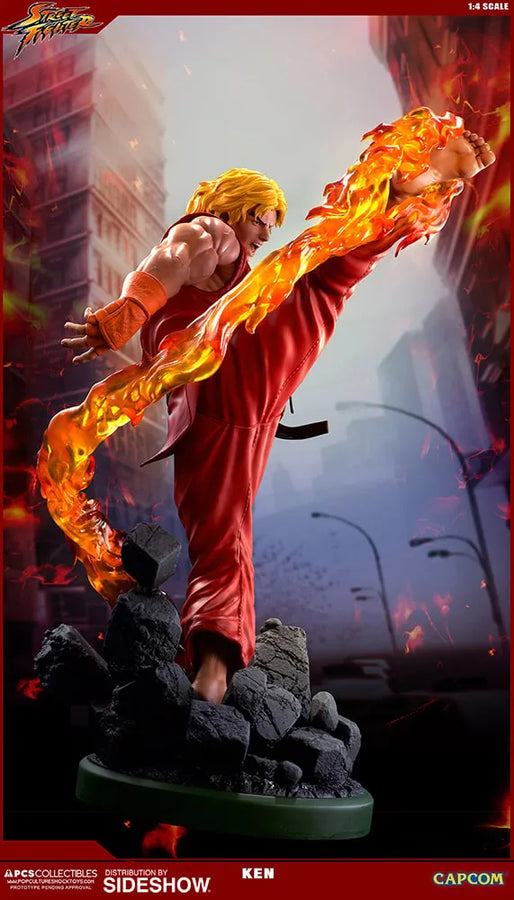 Ken Masters with Dragon Flame – PCS – ActionFigure Brasil