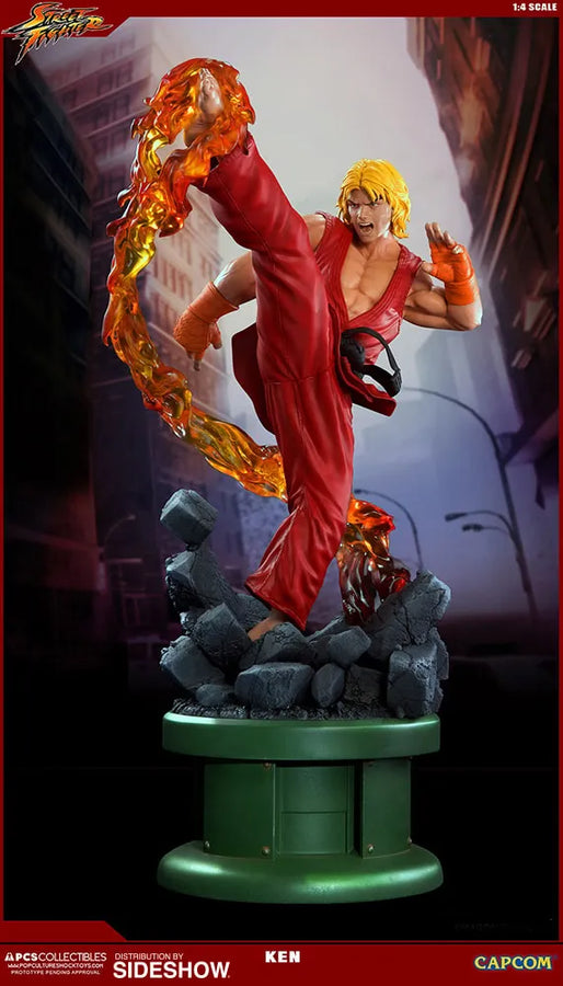 Ken Masters with Dragon Flame – PCS – ActionFigure Brasil