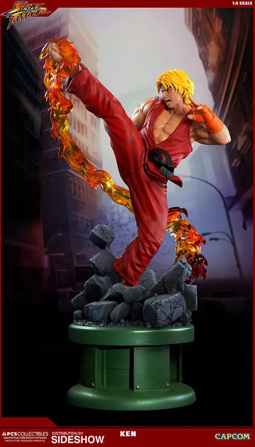 Ken Masters with Dragon Flame – PCS – ActionFigure Brasil