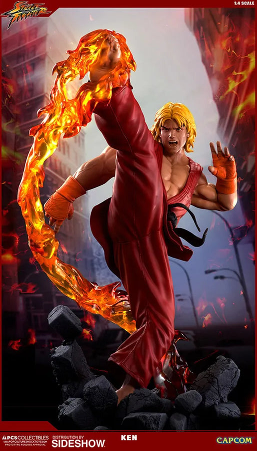 Ken Masters with Dragon Flame – PCS – ActionFigure Brasil