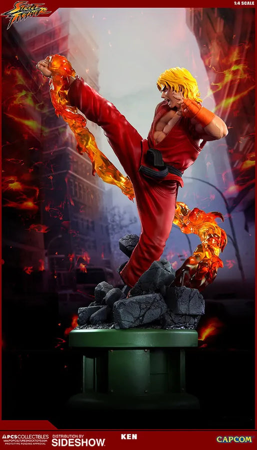 Ken Masters with Dragon Flame – PCS – ActionFigure Brasil