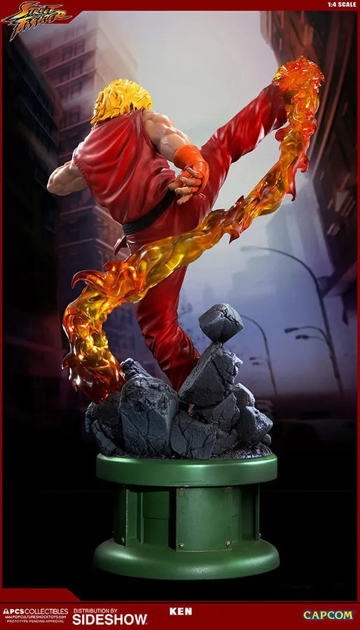 Ken Masters with Dragon Flame – PCS – ActionFigure Brasil