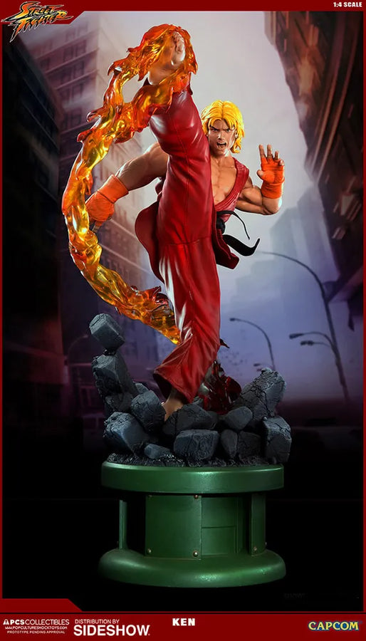 Ken Masters with Dragon Flame – PCS – ActionFigure Brasil