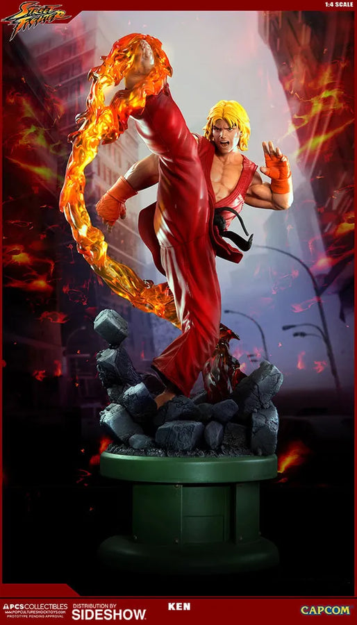 Ken Masters with Dragon Flame – PCS – ActionFigure Brasil