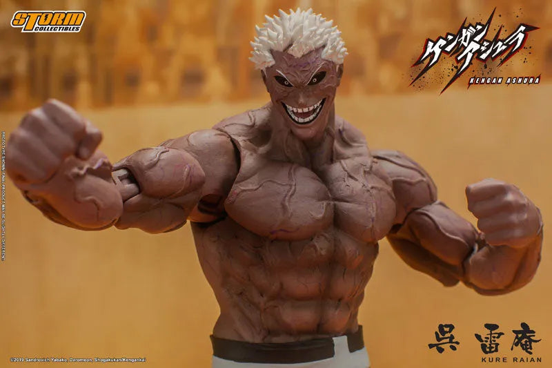 Kengan Ashura Action Figure Kure Raianㅤ – Storm Collectibles – ActionFigureBrasil