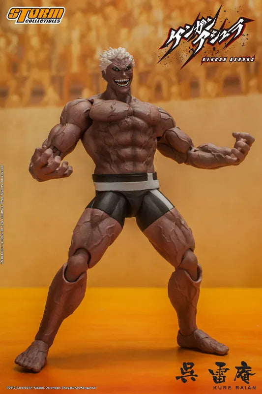 Kengan Ashura Action Figure Kure Raianㅤ – Storm Collectibles – ActionFigureBrasil