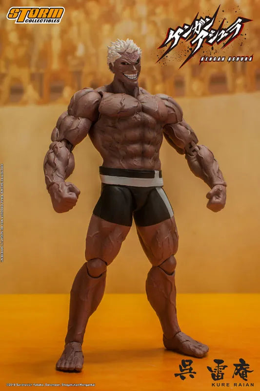 Kengan Ashura Action Figure Kure Raianㅤ – Storm Collectibles – ActionFigureBrasil