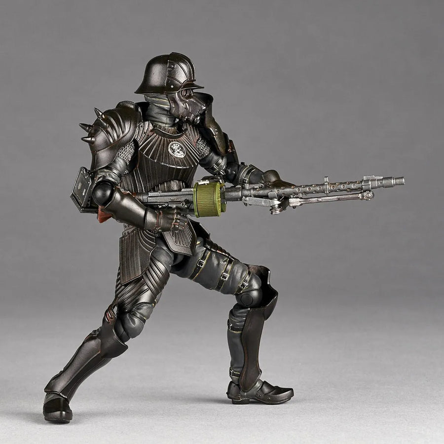 Kerberos Panzer Jäger - Kerberos Saga - Protect Gear - KT Project (KT-039) - Revoltech - Sonderplattenpanzer 34, Black Ver. (Kaiyodo)ㅤ – Kaiyodo – ActionFigureBrasil