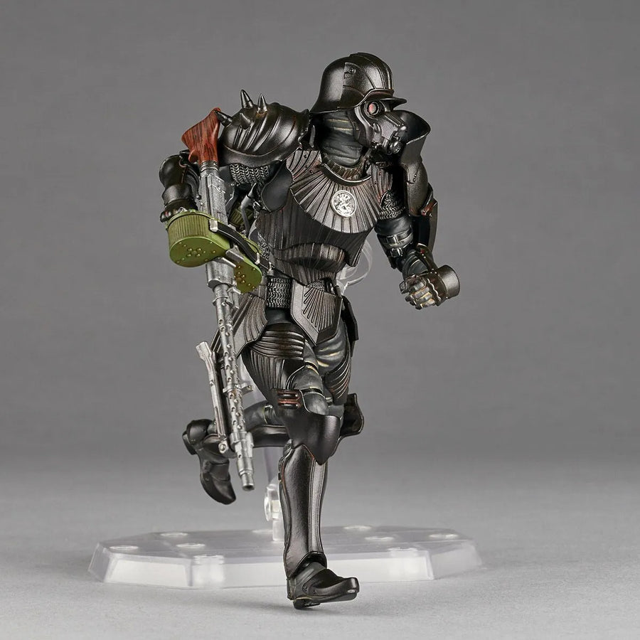 Kerberos Panzer Jäger - Kerberos Saga - Protect Gear - KT Project (KT-039) - Revoltech - Sonderplattenpanzer 34, Black Ver. (Kaiyodo)ㅤ – Kaiyodo – ActionFigureBrasil