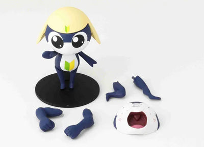 Keroro Gunso Action Figure Series - Private Second Class Tamamaㅤ – Kaiyodo – ActionFigureBrasil — ângulo diferente