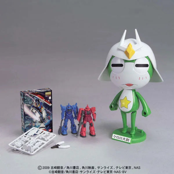 Keroro Gunsou - Plamo - Keroro Gunsou Plamo Collection - Captain Keroro (Bandai)ㅤ – Bandai – ActionFigureBrasil