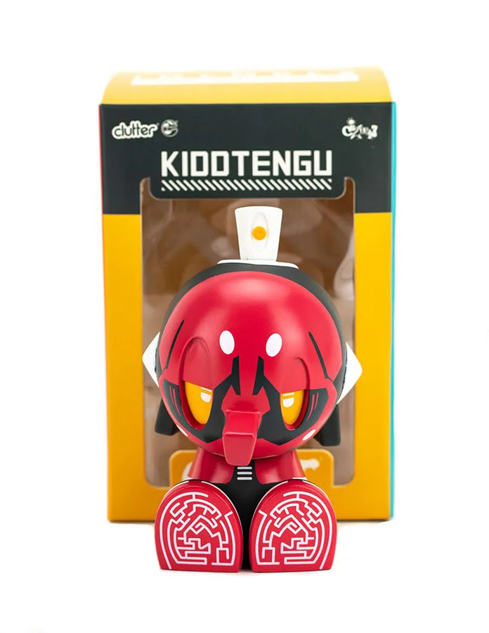 Kidd Tengu Red 5oz Canbot - LIMITED EDITION – Clutter Studios – ActionFigure Brasil