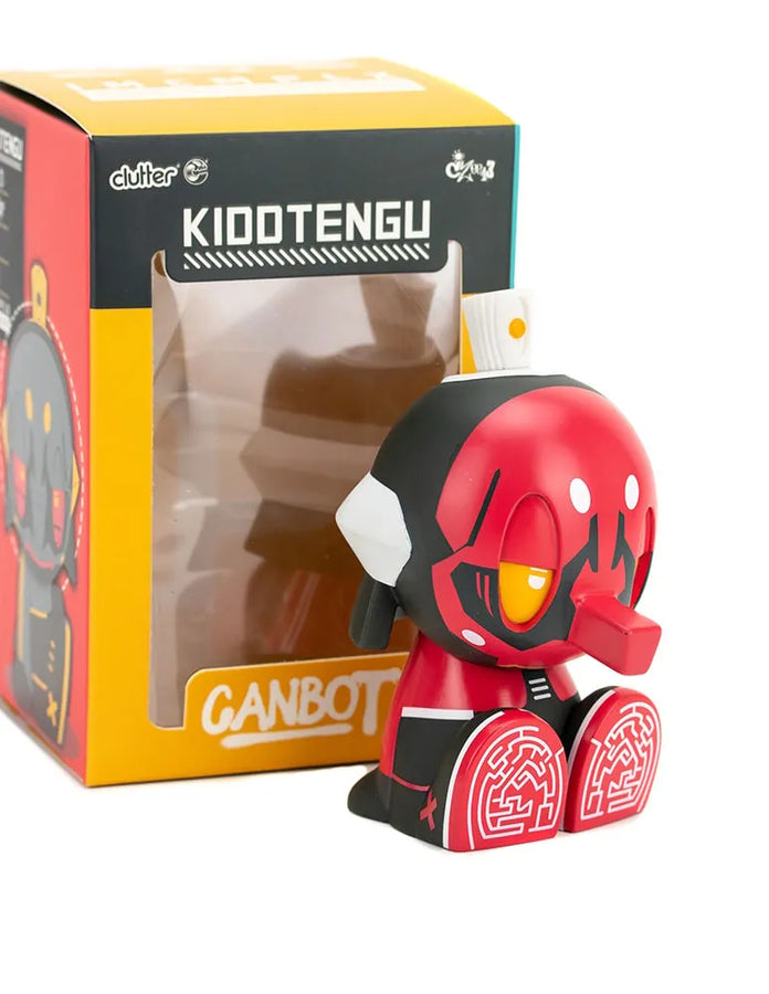 Kidd Tengu Red 5oz Canbot - LIMITED EDITION – Clutter Studios – ActionFigure Brasil