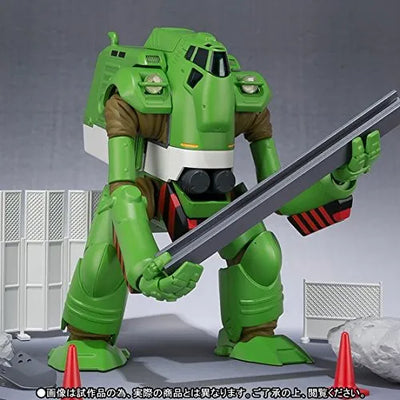 Kidou Keisatsu Patlabor - HL-96 Tyrant 2000 - Robot Damashii R-SP - Robot Damashii <Side Labor> - Tyran2000 & Construction Scene set (Bandai)ㅤ – Bandai – ActionFigureBrasil